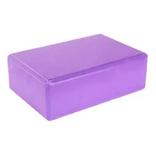 Bloco Tijolinho De Pilates E Yoga Py Block Roxo Foto mini  2