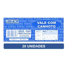 Bloco Vale C/canhoto 50 Fls Sao Domingos C/20 Foto  mini 1