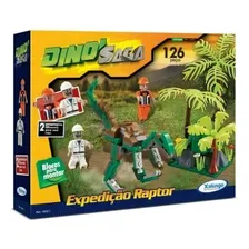 Blocos De Encaixe - Dino Saga Expedição Raptor - Xalingo Foto  mini 1