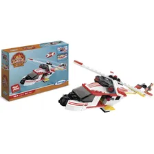 Blocos De Montar Lego Helicóptero Bombeiro Brinquedo 164 Pçs Foto  mini 1