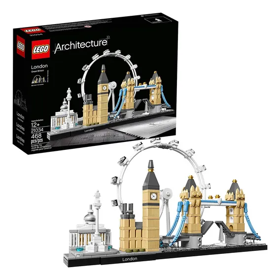 Blocos De Montar Lego Londres Architecture 21034 468 peças Foto 1