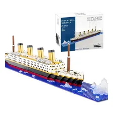 Blocos De Montar Navio Rms Titanic 1860 Peças Cruzeiro Foto mini 3