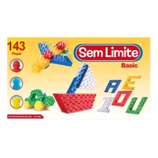 Blocos De Montar P/ Crianças - 140 Peças - Roma Brinquedos Foto mini 4