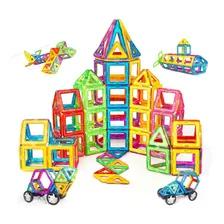 Blocos Magnéticos 120 Peças Brinquedo Educativo Infantil Foto mini 1