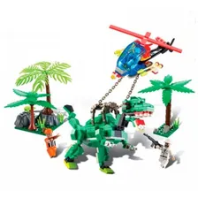 Blocos Montar Dino Saga Captura Rex 286 Pçs 650.9 - Xalingo Foto mini 1