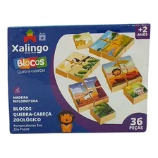 Blocos Quebra-cabeça Zoologico Xalingo 5274.3 Foto mini 4