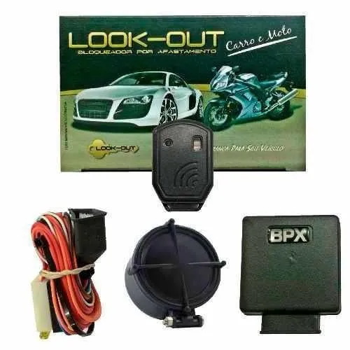 Bloqueador Automotivo A Distância Universal Controle Sirene Foto 1