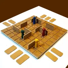 Bloqueio 4 Cores Em Madeira Jogo Abstrato Ludens Spirit Foto mini 3