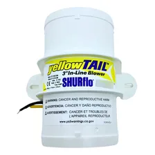 Blower Exaustor Difusor De Ar Ensuflador Shurflo 3pol Lancha Foto mini  3