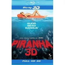Blu-ray 3d + 2d - Piranha (2010) - Dub Leg Original Lacrado Foto mini 2
