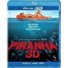 Blu-ray 3d + 2d - Piranha (2010) - Dub Leg Original Lacrado Foto mini 1