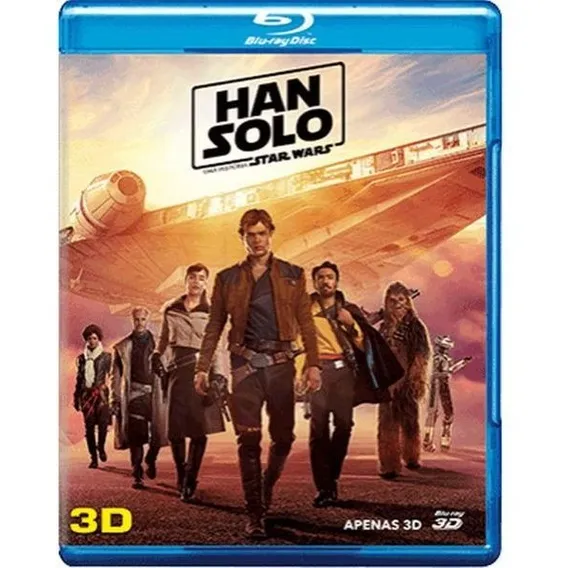 Blu-ray 3d Han Solo - Uma Hist贸ria Star Wars Foto 1