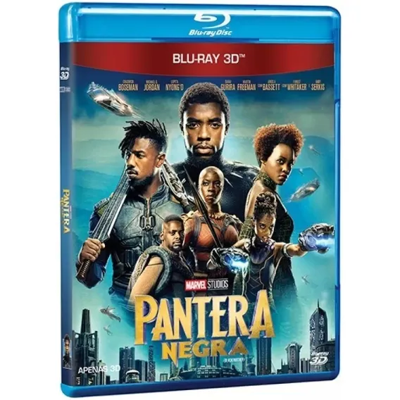 Blu-ray 3d Pantera Negra - Original & Lacrado Foto 1