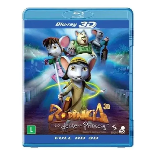 Blu-ray 3d - RodĂȘncia E O Dente Da Princesa Foto 1
