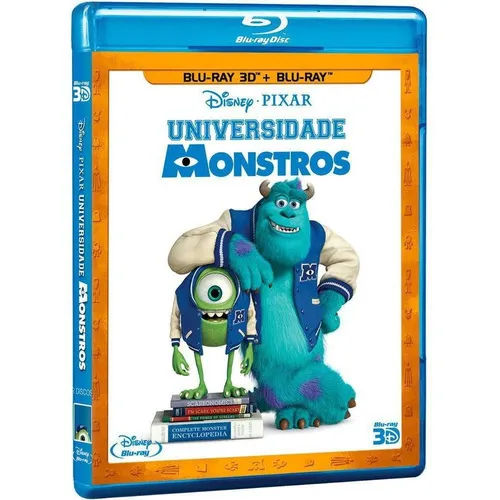 Blu-ray 3d Universidade Monstros Blu-ray 3d+blu-ray 2 Discos Foto 1