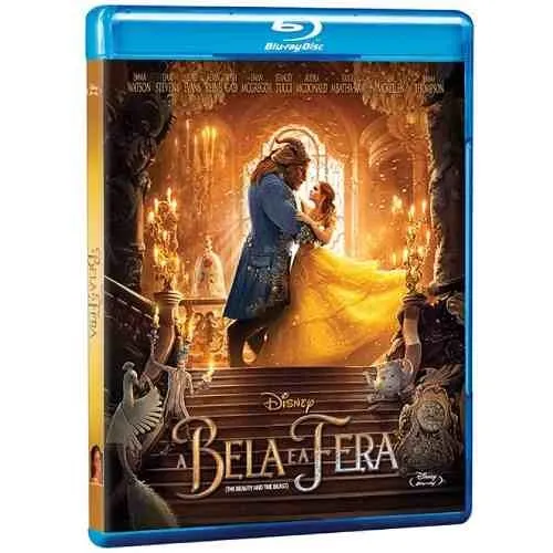 Blu-ray A Bela E A Fera - Emma Watson 2017 Foto 1