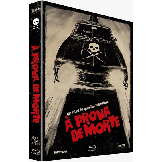 Blu-ray À Prova De Morte Quentin Tarantino Edição Com Luva Foto 1