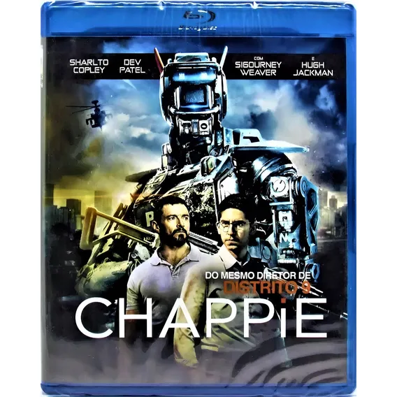 Blu-ray Chappie - Hugh Jackman - Lacrado R Foto 1