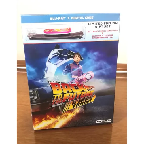Blu-ray De Volta Para O Futuro Trilogia 35 Anos Aniversário Foto 1
