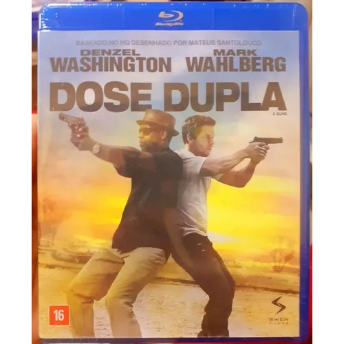 Blu-ray: Dose Dupla - Denzel Washington - Lacrado, Original Foto 1