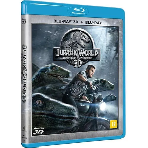 Blu-ray Jurassic World - O Mundo Dos Dinossauros (3d + 2d) Foto 1
