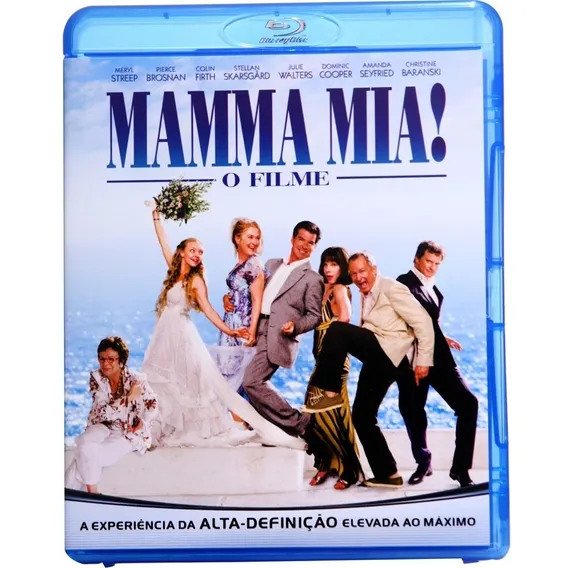 Blu-ray Mamma Mia! O Filme - Original & Lacrado Foto 1