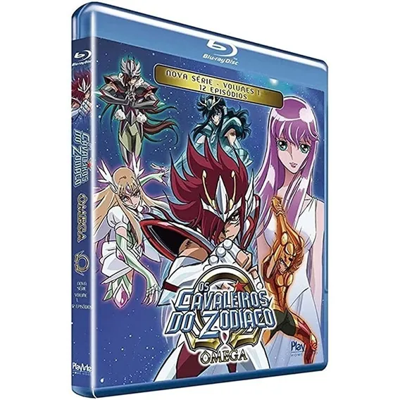 Blu-ray Os Cavaleiros Do Zodíaco Ômega Nova Série Vol 1 Foto 1