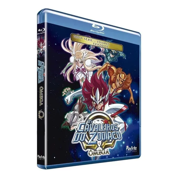 Blu-ray Os Cavaleiros Do Zodíaco Ômega Vol.2 Episódios 13-27 Foto 1