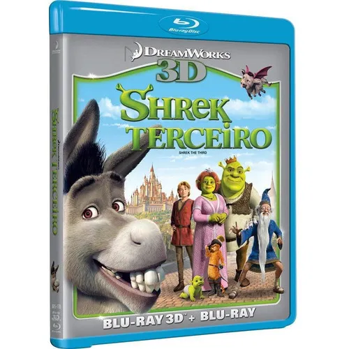 Blu-ray Shrek Terceiro (blu-ray + Blu-ray 3d) Foto 1