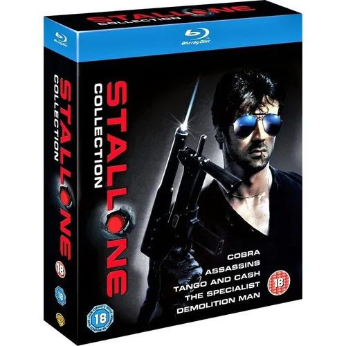 Blu-ray Stallone Collection - Box Com 5 Filmes - Importado Foto 1