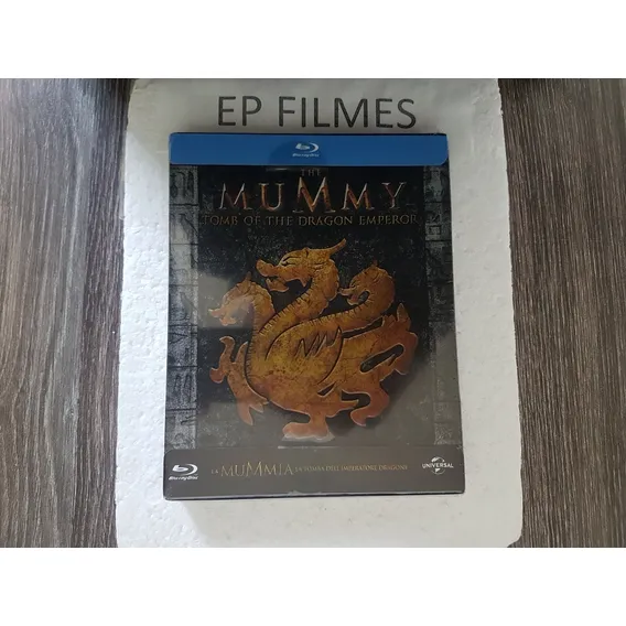 Blu Ray Steelbook A Múmia - Tumba Do Imperador Dragão - Leg Foto 1