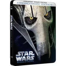 Blu-ray Steelbook Star Wars A Vingança Dos Sith Episodio Iii Foto mini 1