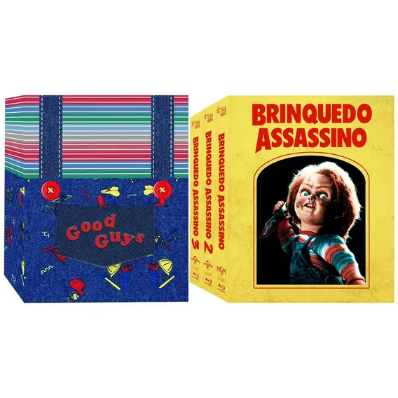 Blu-ray Trilogia Brinquedo Assassino Ed Numerada Limitada Foto 1