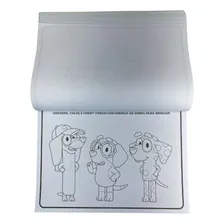 Bluey Prancheta para Colorir com 1500 Adesivos Foto mini 4