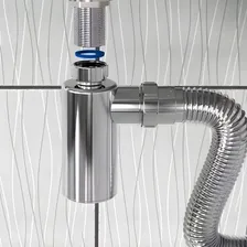 Blukit sifão copo cromado para lavatório Foto mini 4