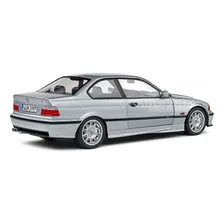 Bmw E36 Coupe 1990 1:18 Solido Cinza Foto mini 3