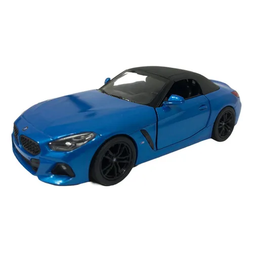 Bmw Z4 Kinsmart 1:34 Fricção Azul Foto 1