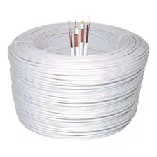 Bobina Cabo Coaxial 4mm Cftv Bipolar Master 300m Condutti Foto mini 3
