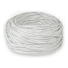 Bobina Cabo Rede 50 Metros Cat6 Internet Gigabit Rj45 Branco Foto mini  2
