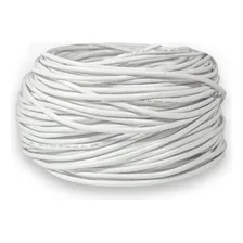 Bobina Cabo Rede 50 Metros Cat6 Internet Gigabit Rj45 Branco Foto mini 4