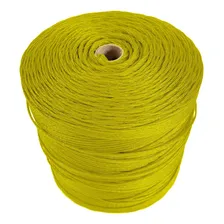 Bobina Corda Fio 6mm Trançada Polietileno - Amarelo Foto  mini 1