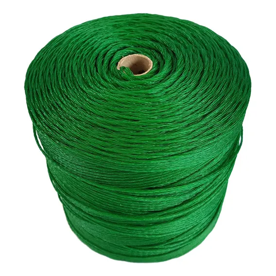 Bobina Corda Fio 6mm Trançada Polietileno - Verde Foto 1