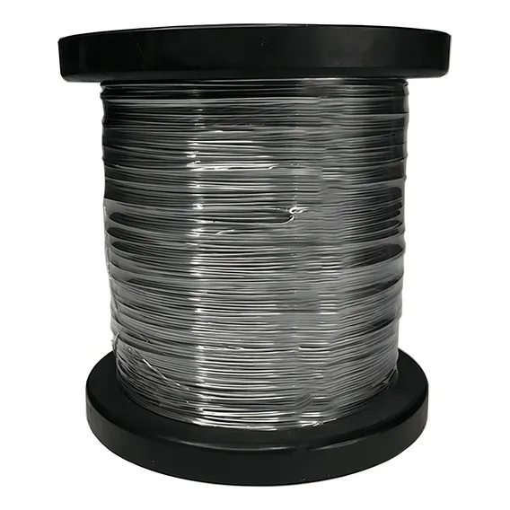 Bobina De Fio Aço Inox Arame Para Cerca Elétrica 1,2mm 4,5kg Cor Prateado Foto 1