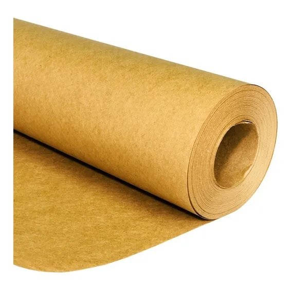 Bobina De Papel Kraft Comercial Monolúcido 60cmx150m 80g Foto 1