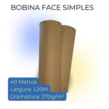 Bobina De Papelão Ondulado 1,20m X 40m Pintura Reforma Foto mini 2