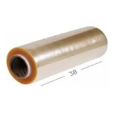 Bobina Filme Plastico Pvc Transp 380mm Esticavel 700mt Full Foto mini  2