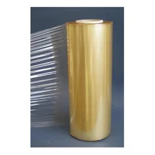 Bobina Filme Plastico Pvc Transp 380mm Esticavel 700mt Full Foto  mini 1