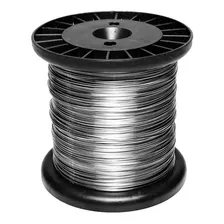 Bobina Fio Aço Inox Arame P/ Cerca Elétrica 0,50mm 609m 1kg Foto mini 1