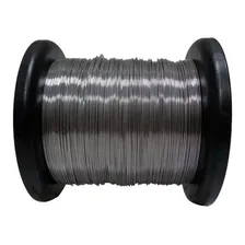 Bobina Fio Aço Inox Arame P/ Cerca Elétrica 0,50mm 609m 1kg Foto mini 2