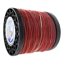 Bobina Fio De Nylon Nakashi P/ Roçadeiras 2kg Redondo 2,5mm Cor Vermelho Foto mini 4